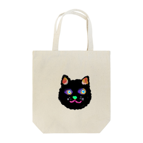 黒猫たまりさん Tote Bag