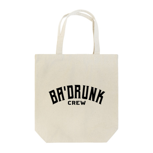 Ba'drunk ロゴ入りミニグッズ Tote Bag