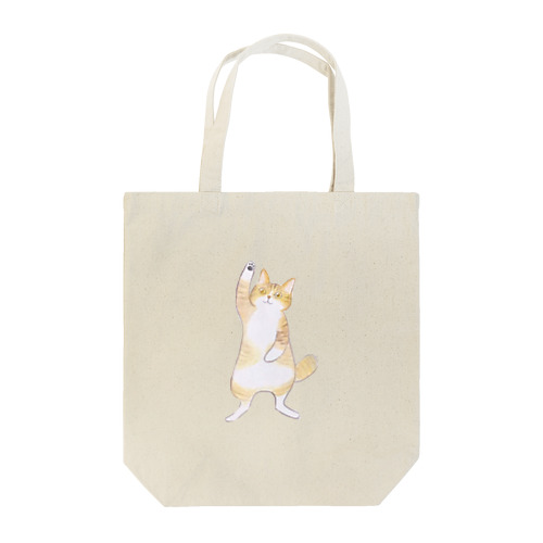 きじ白猫のみるく Tote Bag