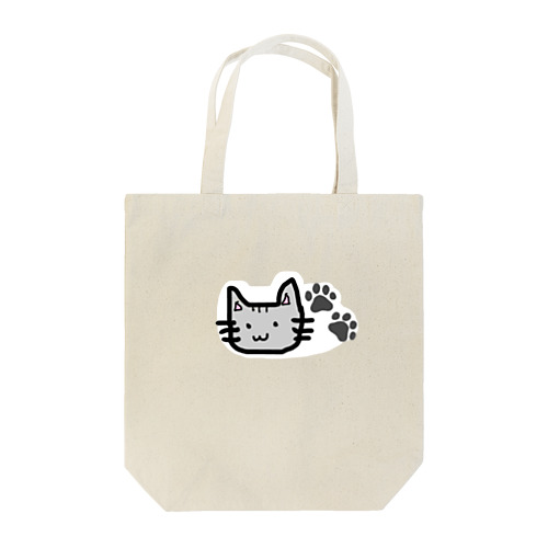 みみさんと足跡 Tote Bag