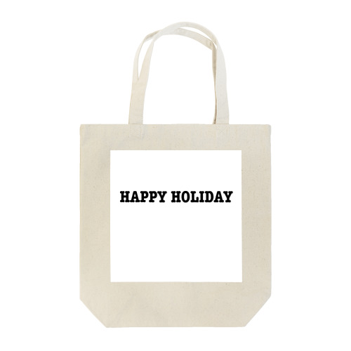 HAPPY HOLIDAY Tote Bag
