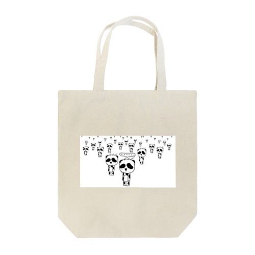 立ち止まりパンダ Tote Bag