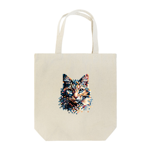 ピクセル猫 Tote Bag