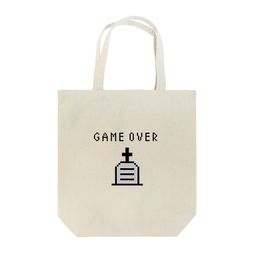 ［ドット絵］GAME OVER Tote Bag