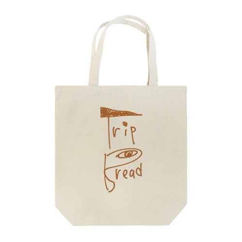 旅するパン　ロゴデザイン トートバッグ