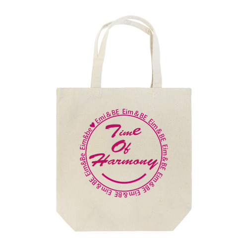 Time of harmony(ピンクロゴ) Tote Bag