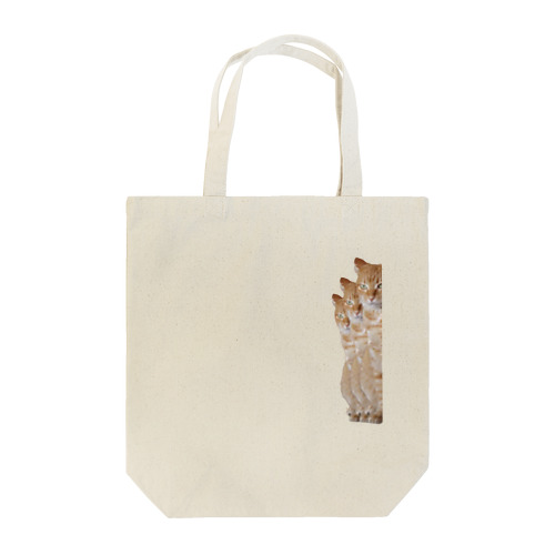 ねこはみた。とりぷるず Tote Bag