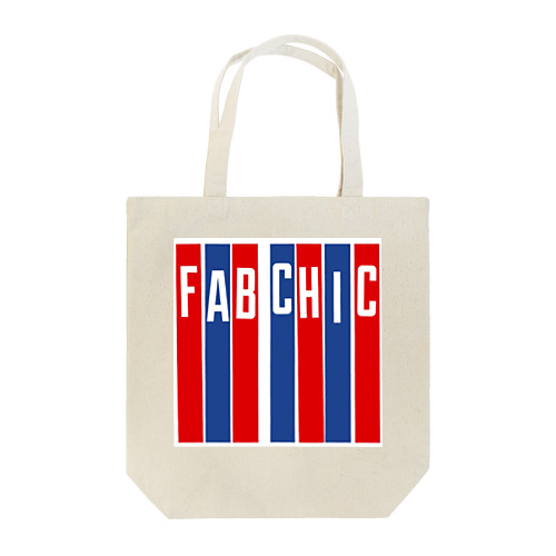 トリコロールfab chic Tote Bag