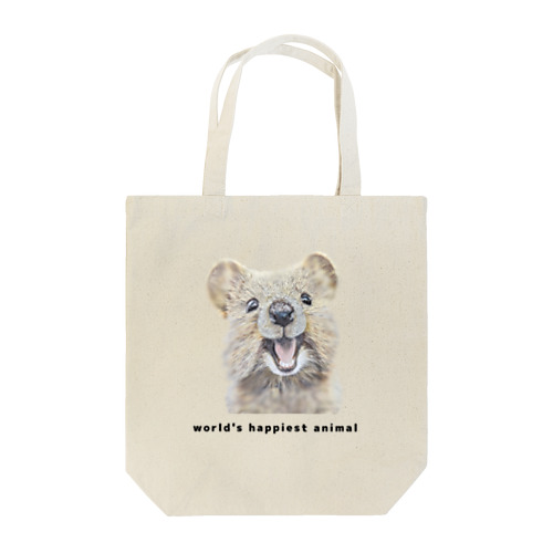 world's happiest animal Tote Bag