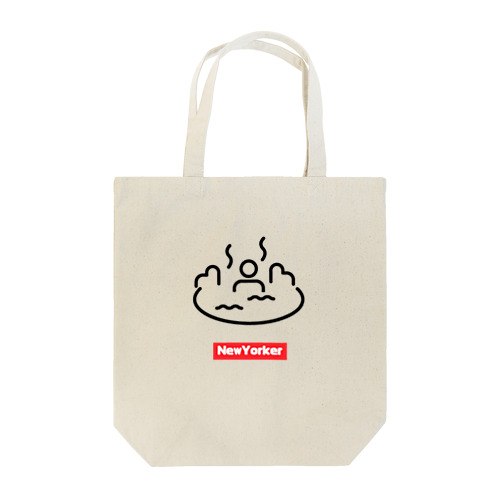 ニューヨーカー入浴（温泉） Tote Bag