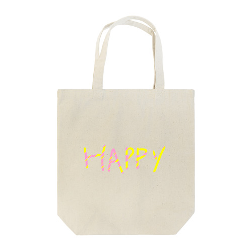 HAPPY     トートバッグ Tote Bag