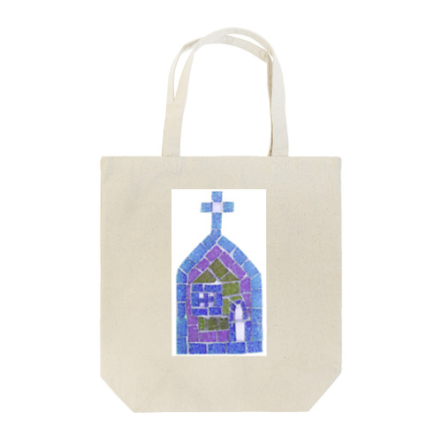 church of mosaic Tote Bag