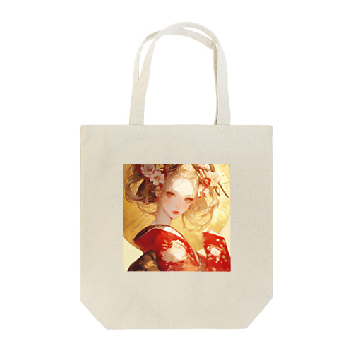 金の光に輝く赤い姫 Marsa 106 Tote Bag