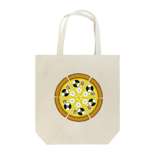 Classic Pizza Sounds Tote Bag