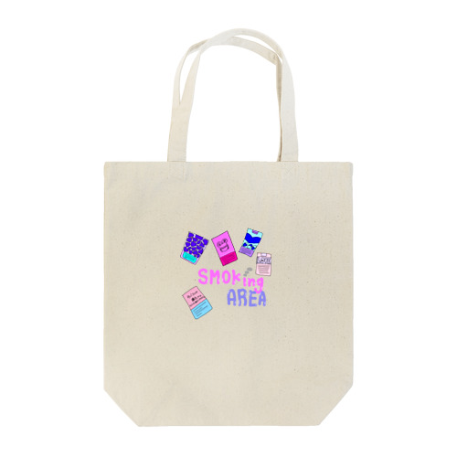 Smoking Area Tote Bag