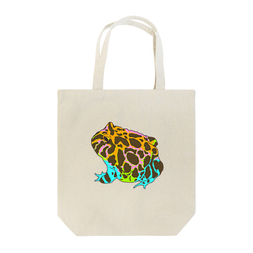 ビビッドツノガエル Tote Bag