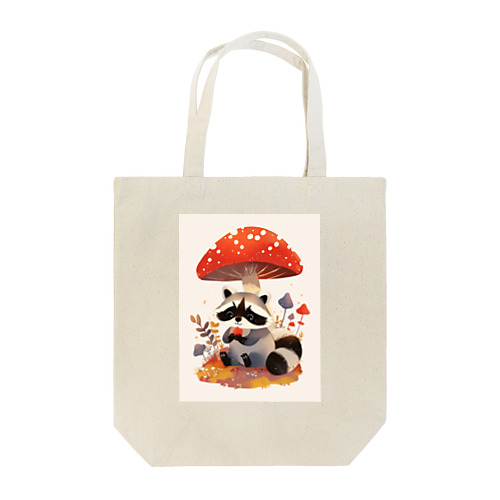 アライグマのお食事　Hime  2530 Tote Bag