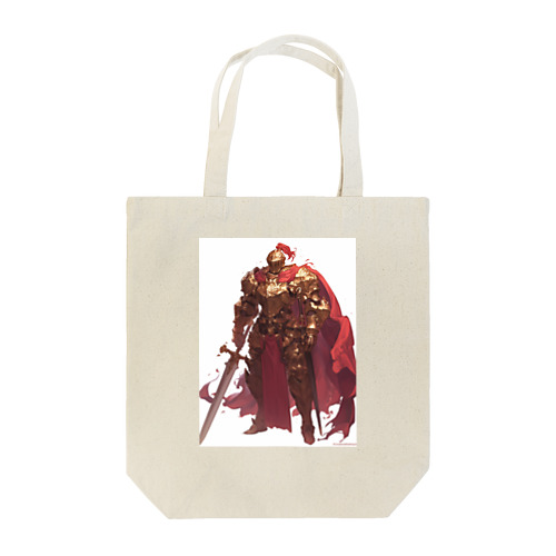 金色の鎧の武将 Tote Bag
