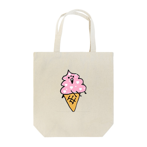 ハートピンクソフト Tote Bag