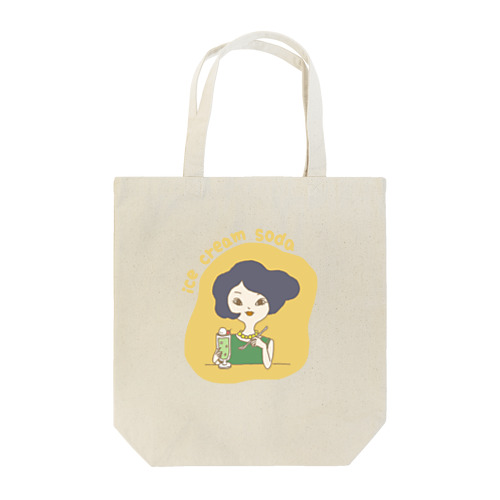 メロンクリームソーダガール Tote Bag