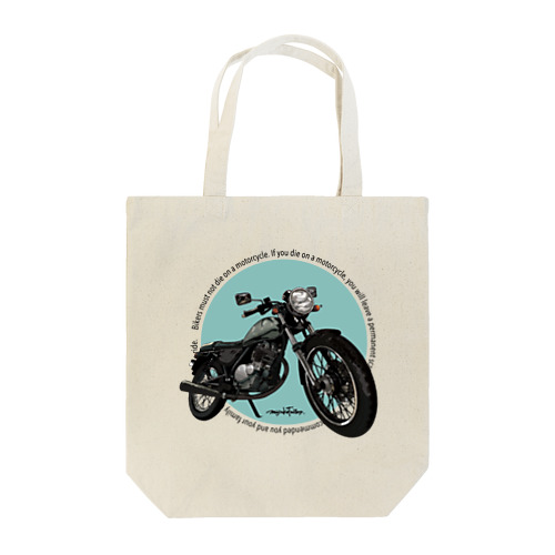 オートバイ Tote Bag