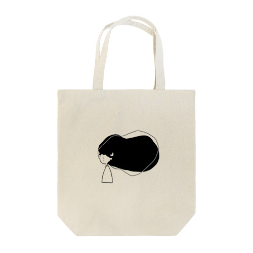 黒髪の女の子 Tote Bag