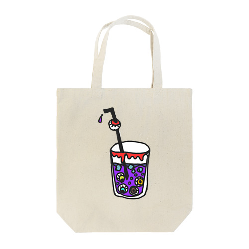 目玉ドリンク Tote Bag