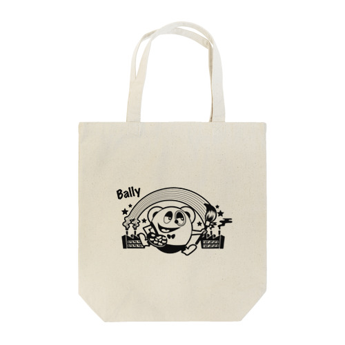 風船モンスター バリー（モノクロ） Tote Bag