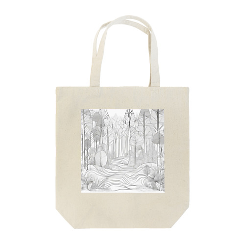 魔法のような森や林の中に登場しそうなデザイン Tote Bag