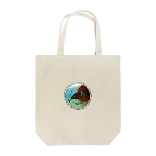 「まめまめ水族館」エレファントノーズのバブ Tote Bag