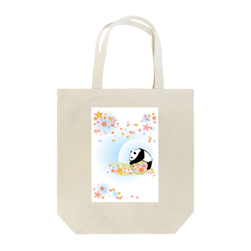 お花見パンダ Tote Bag