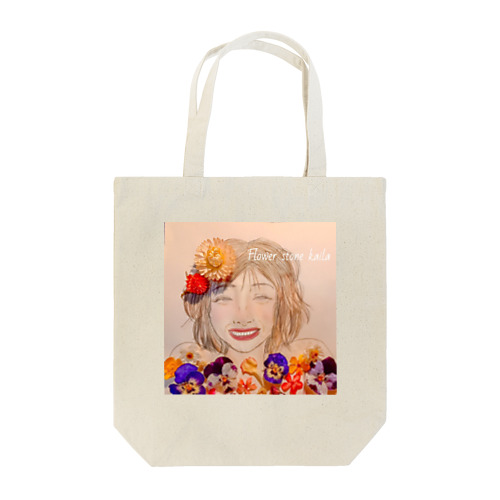 Flower stone kailaのイラスト Tote Bag