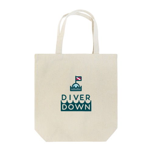 Diver Downグッズ Tote Bag