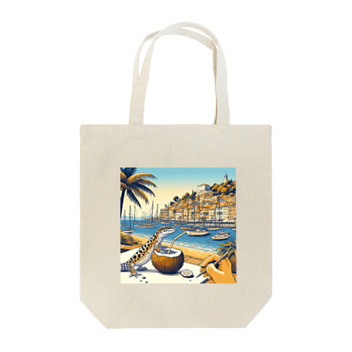 レオパ旅気分 Tote Bag