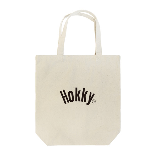 HOKKY 黒ロゴ　 Tote Bag