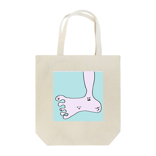 足の住人たち Tote Bag