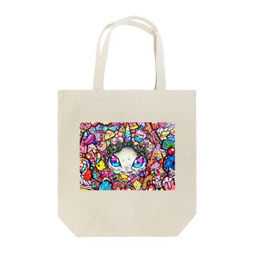 お菓子に溺れる🍩🧁🍓 Tote Bag