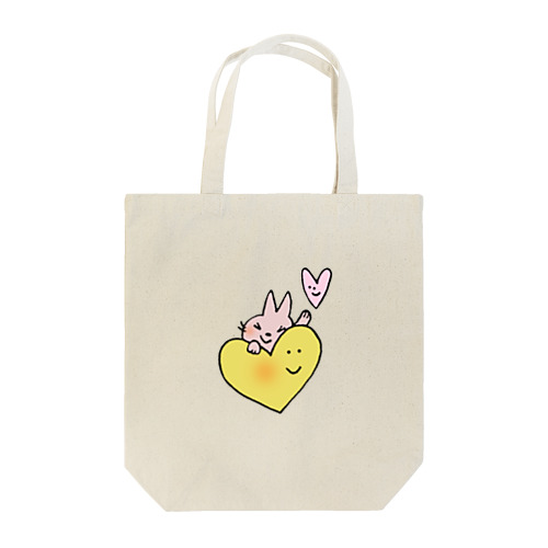 気まぐれ猫のルー。(ハート) Tote Bag