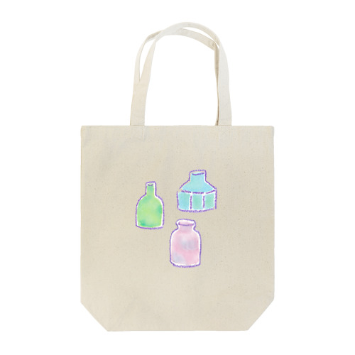 夏にどうぞ 瓶集め Tote Bag