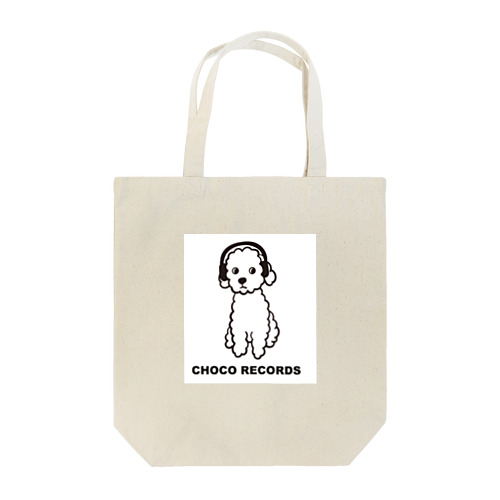 CHOCO RECORDS  ロゴ大 トートバッグ