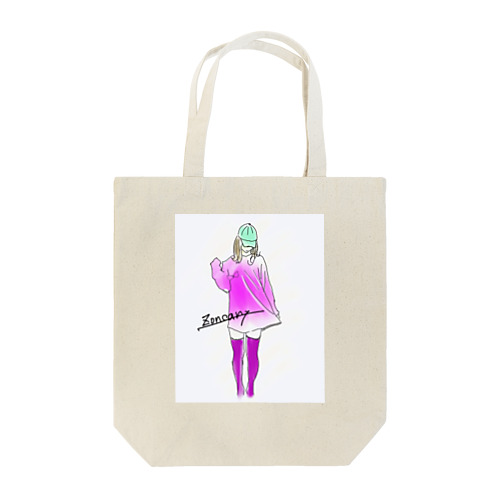 downtown girl Tote Bag