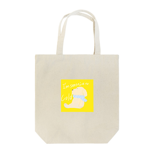 冷え性犬 Tote Bag