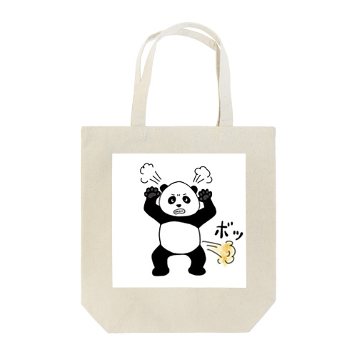 怒りのオナラぱんだ Tote Bag