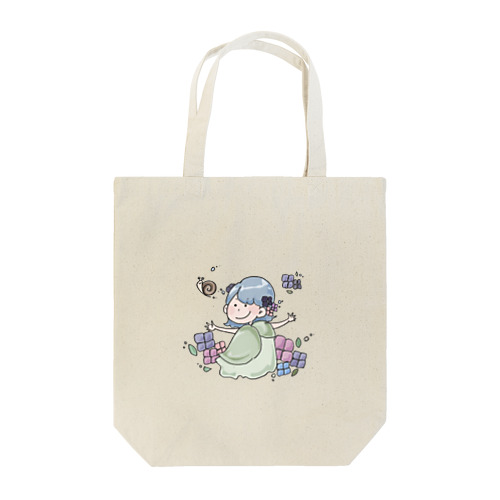 紫陽花の子 Tote Bag
