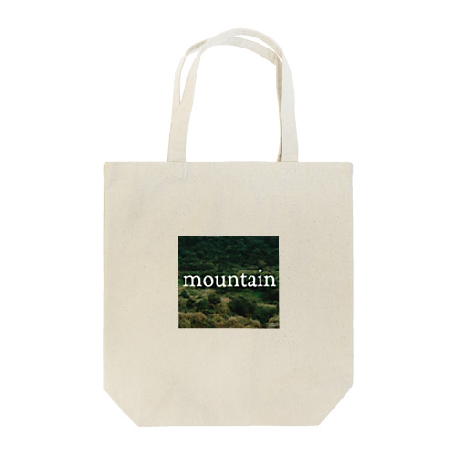 mountain トートバッグ