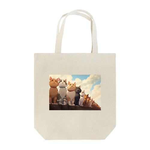 ねこだらけ Tote Bag