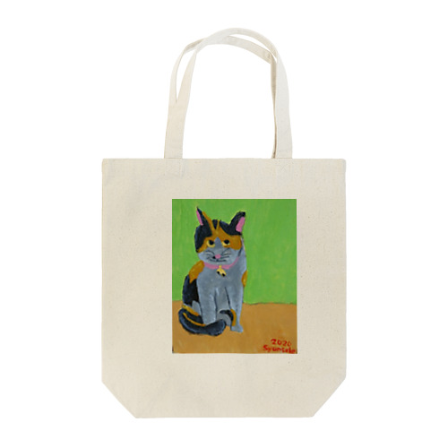 三毛猫タマちゃん Tote Bag