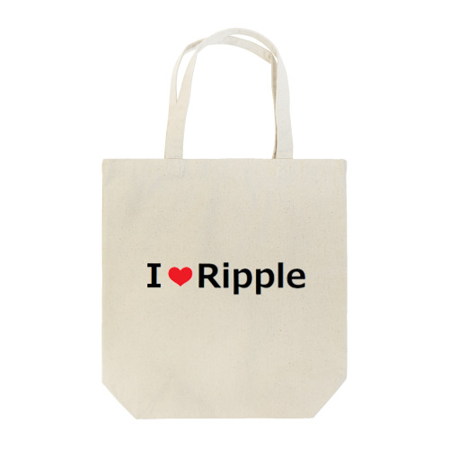 I Love Ripple Tote Bag