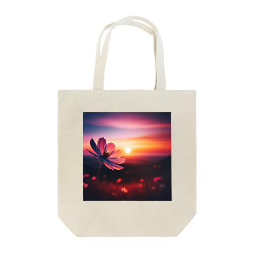 儚い夕焼けコスモス Tote Bag