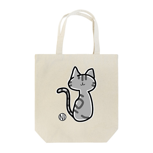 ねこNiコ(アメショ) Tote Bag